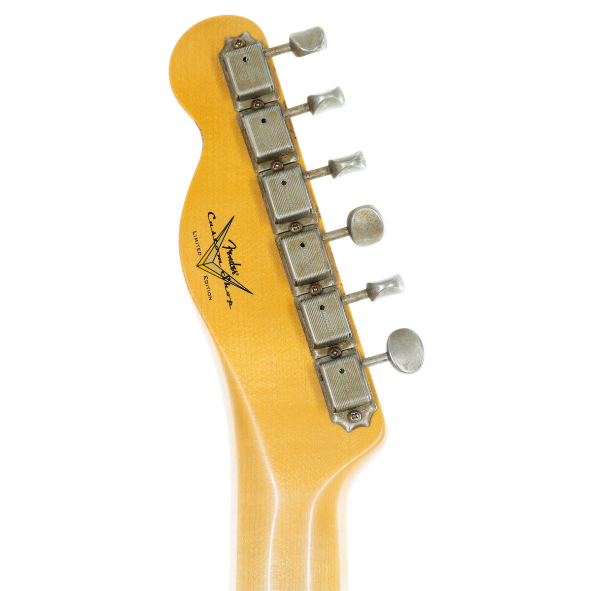 Fender Custom Shop Limited Edition '61 Telecaster Electric Guitar, Relic, Aged Candy Apple Red