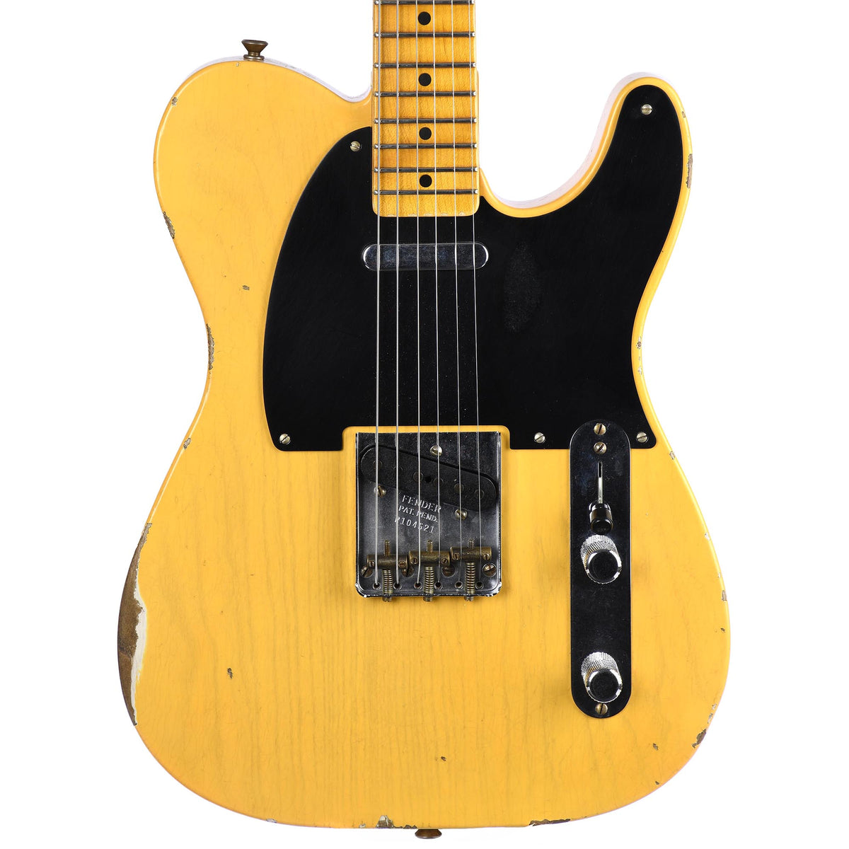 Fender Custom Shop 70th Anniversary Broadcaster Relic Aged Nocaster Blonde