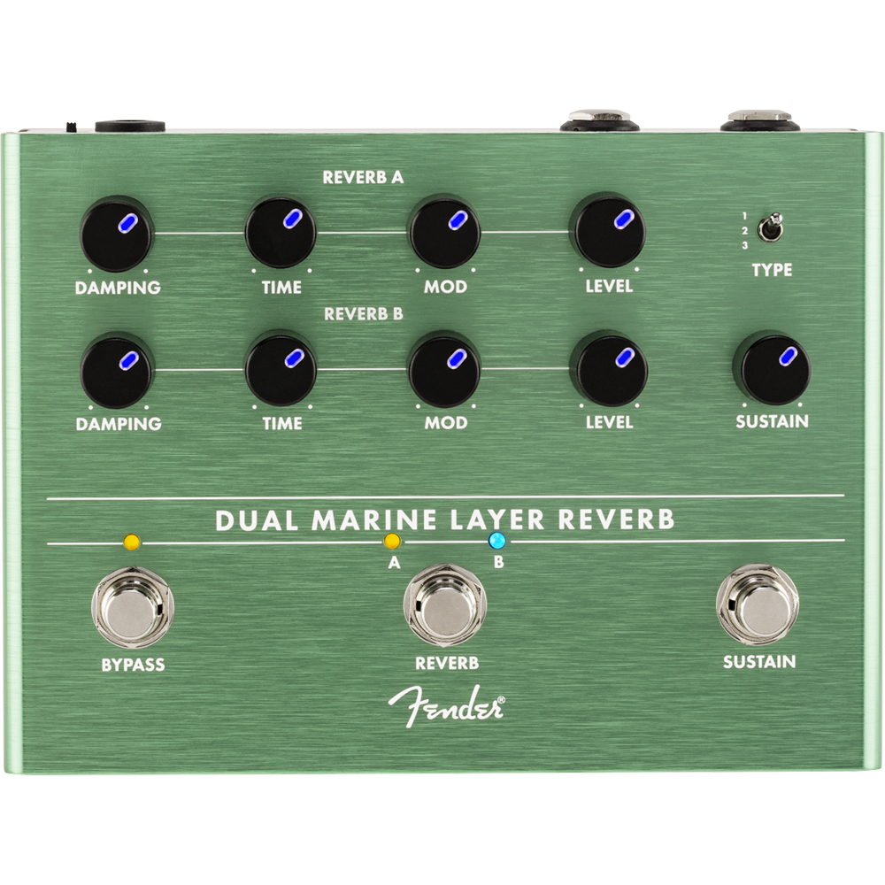 Fender Dual Mrine Layer Reverb エフェクター Fender Dual Marine Layer Reverb
