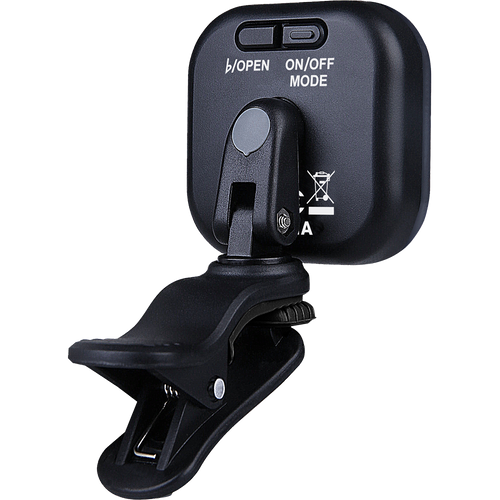 Fender Flash Rechargeable Clip-on Guitar Tuner, Black