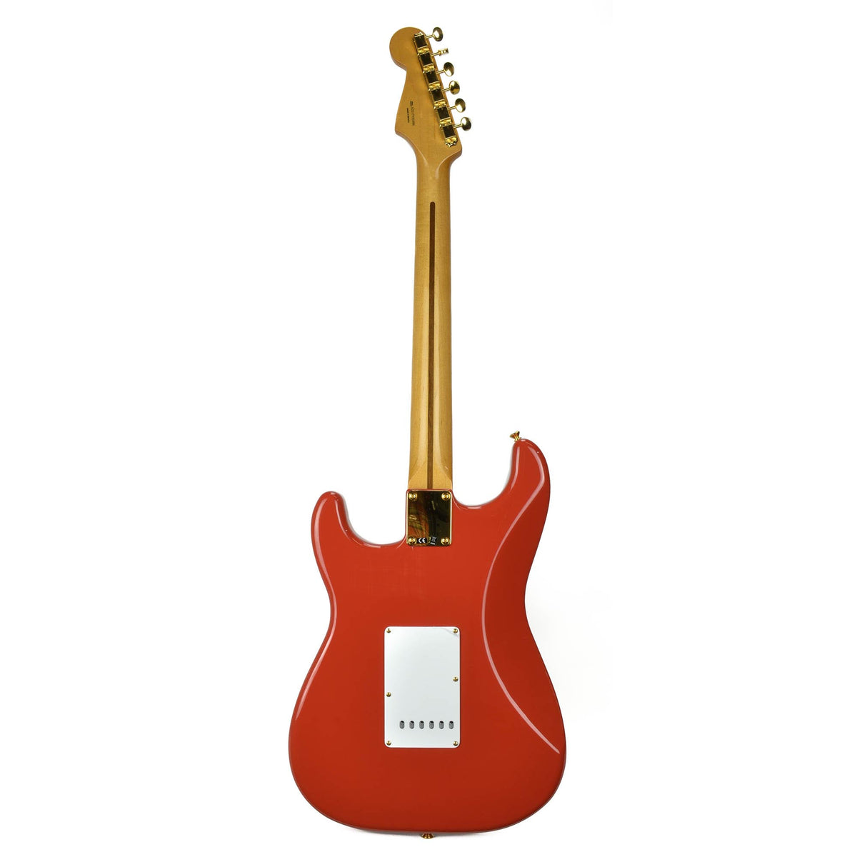 Fender FSR Limited Edition 50S Stratocaster - Fiesta Red - Gold Hardware