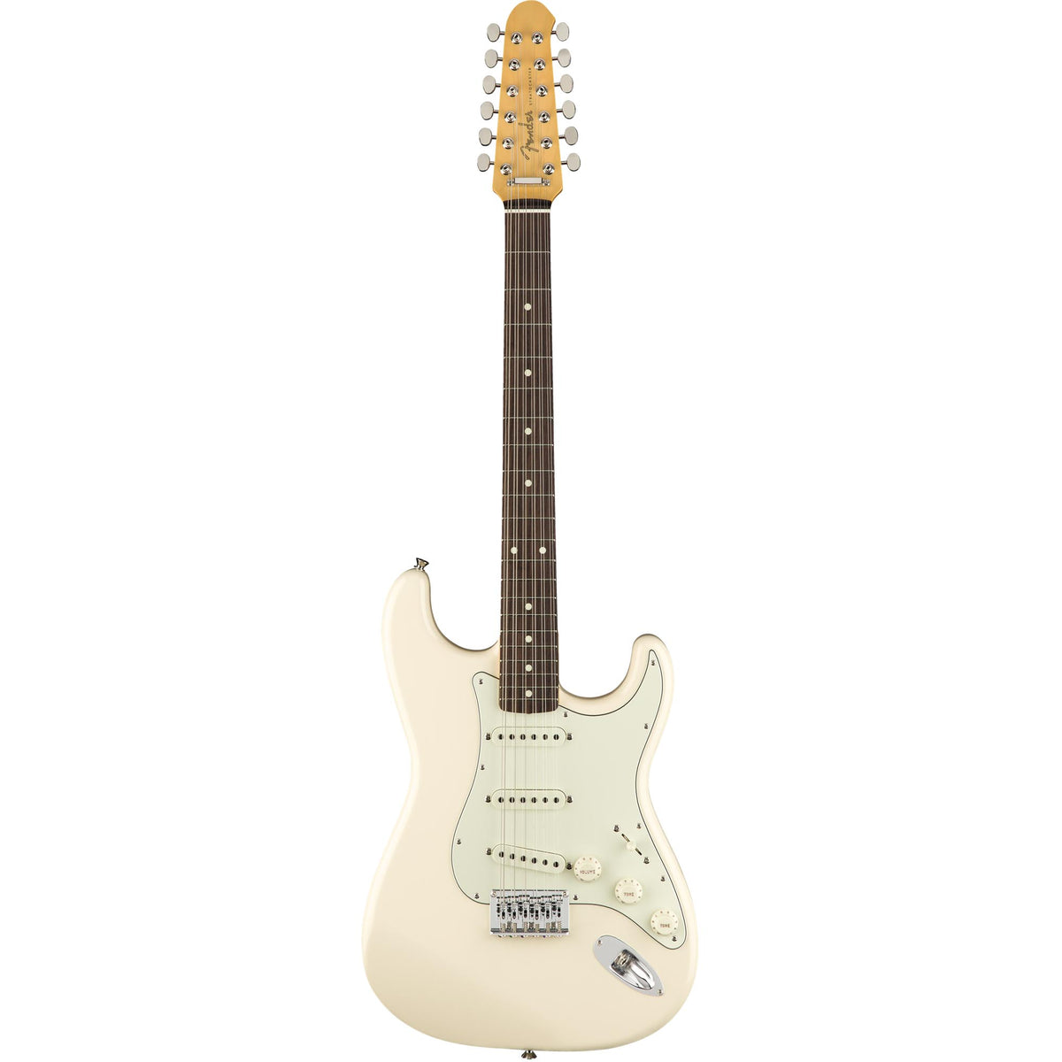 Fender FSR Traditional Strat XII - Rosewood Fingerboard - Olympic White