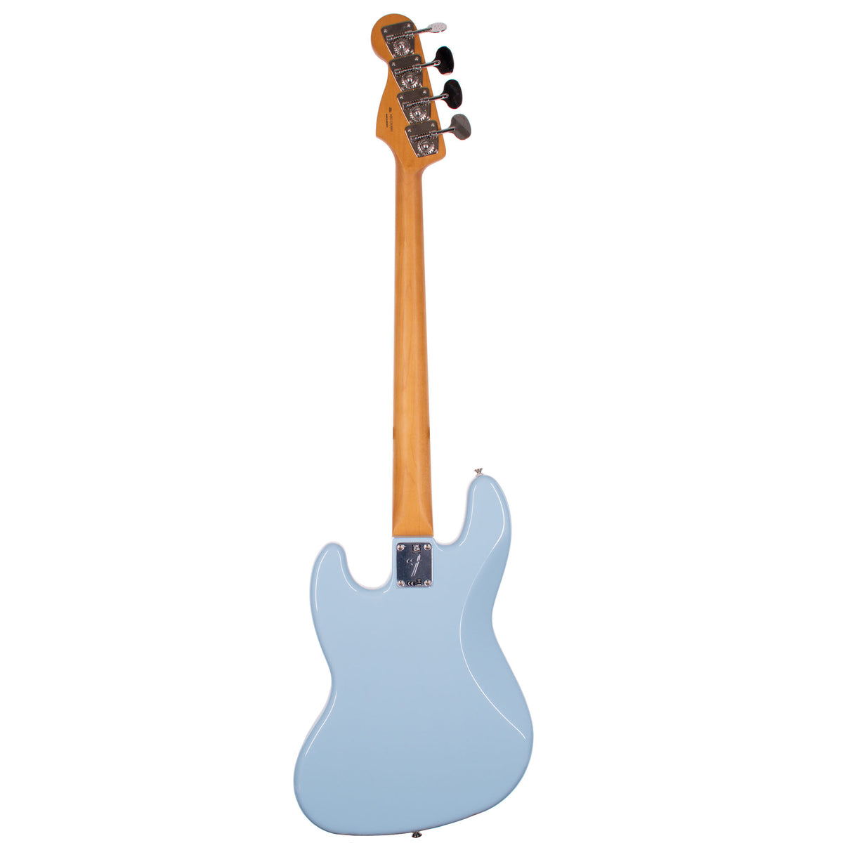 2023 Fender Gold Foil Jazz Bass, Ebony Fingerboard, Sonic Blue