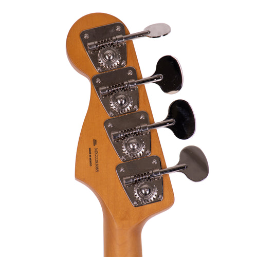 Fender Gold Foil Jazz Bass, Ebony Fingerboard, Sonic Blue