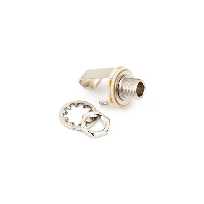 Fender 1/4" 2-Conductor Guitar Output Jack with Mounting Hardware