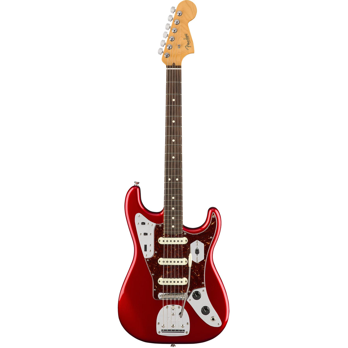Fender Jaguar Stratocaster - Rosewood - Candy Apple Red