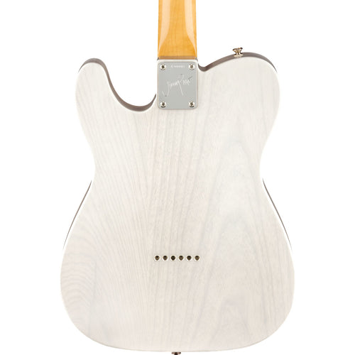 Fender Jimmy Page Mirror Telecaster Electric Guitar, White Blonde