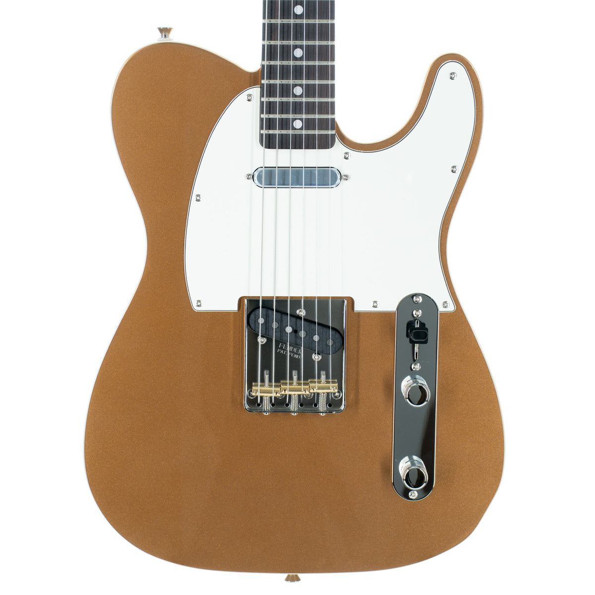 Fender JV Modified '60s Custom Telecaster, Rosewood, Firemist Gold