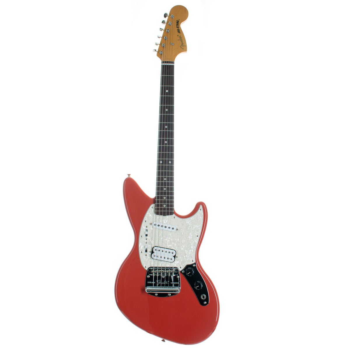 Fender Kurt Cobain Jag-Stang, Rosewood, Fiesta Red