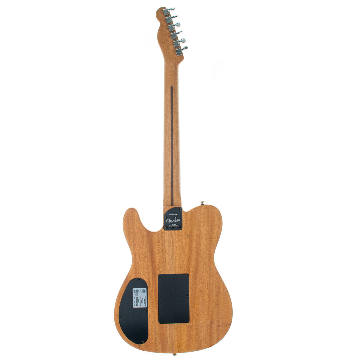 Fender Limited Edition Acoustasonic Telecaster Ebony With Bag, Pink Paisley