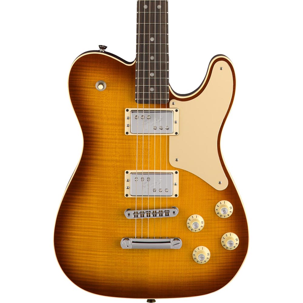 Fender Limited Edition Troublemaker Telecaster Deluxe - Rosewood - Ice Tea Burst