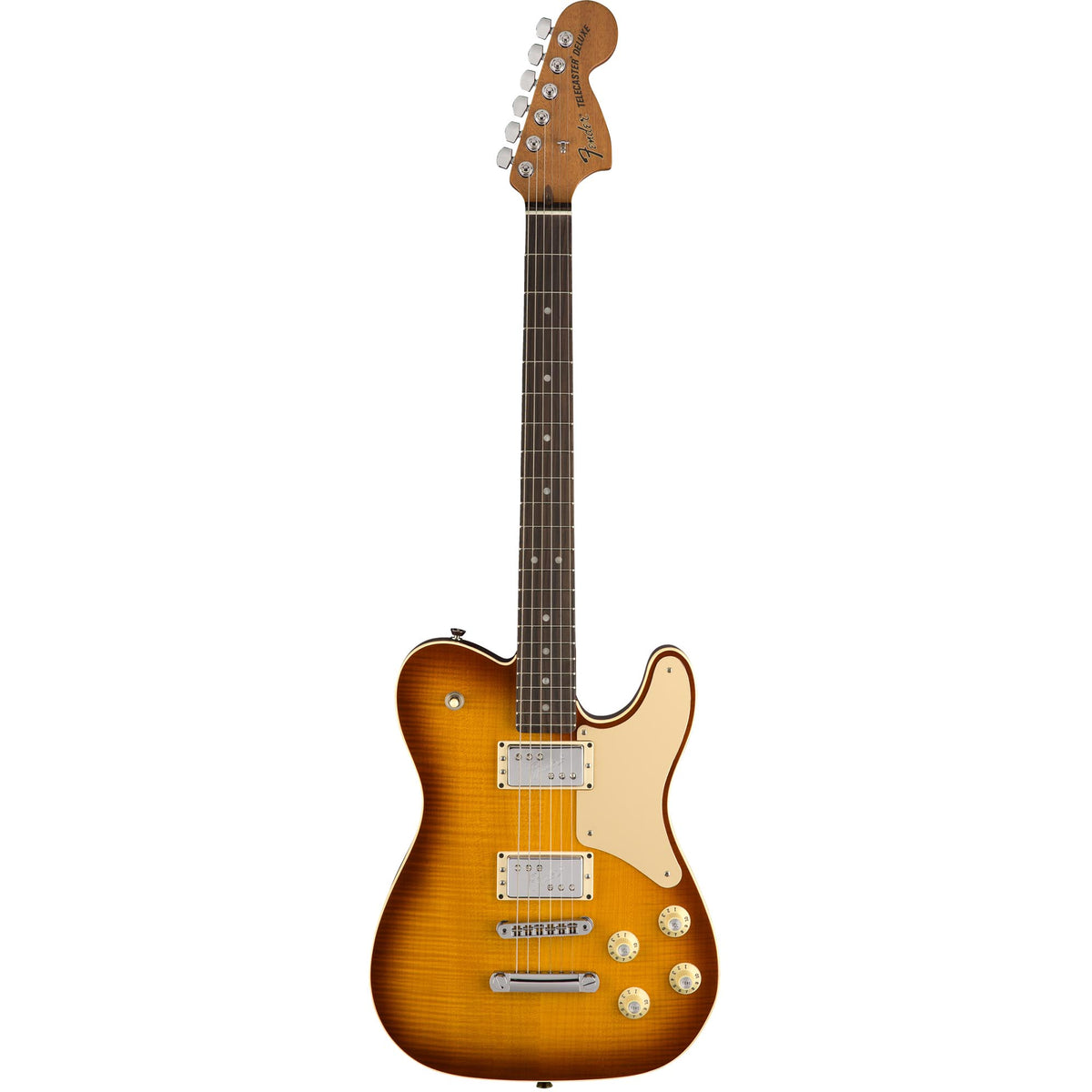 Fender Limited Edition Troublemaker Telecaster Deluxe - Rosewood - Ice Tea Burst