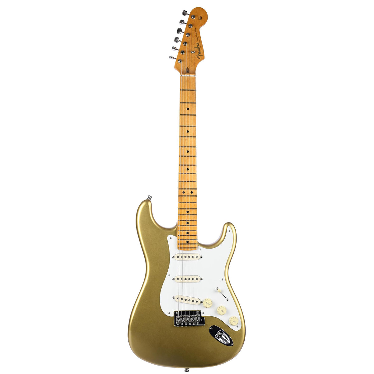 Fender Lincoln Brewster Stratocaster Maple Fingerboard Aztec Gold