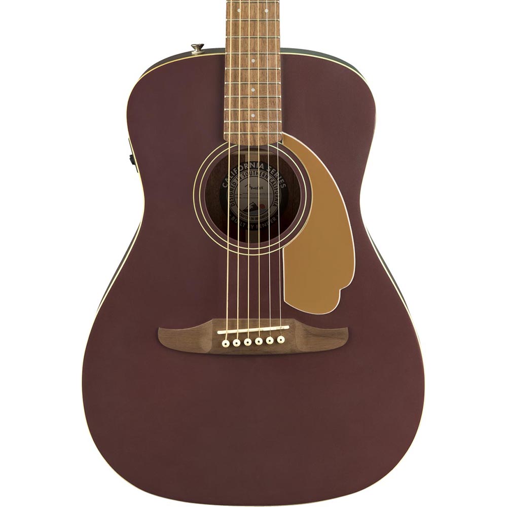 Fender Malibu Player Walnut Fingerboard Burgundy Satin