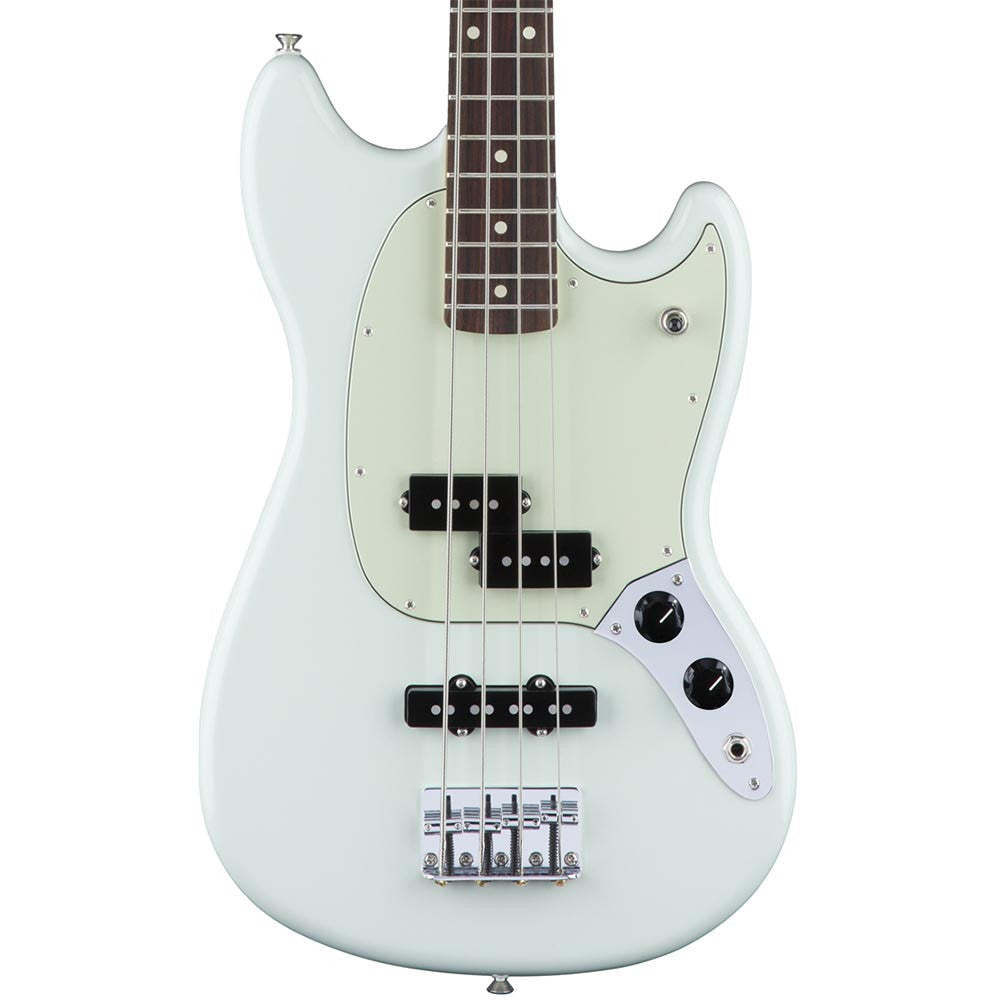Fender Mustang Bass PJ - Rosewood - Sonic Blue
