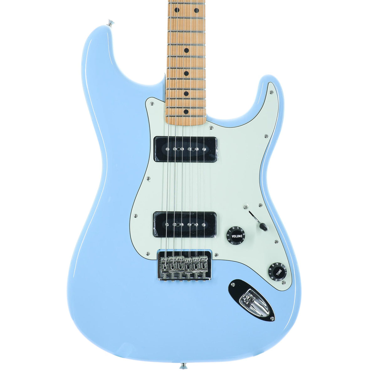 Fender Noventa Stratocaster Maple, Daphne Blue
