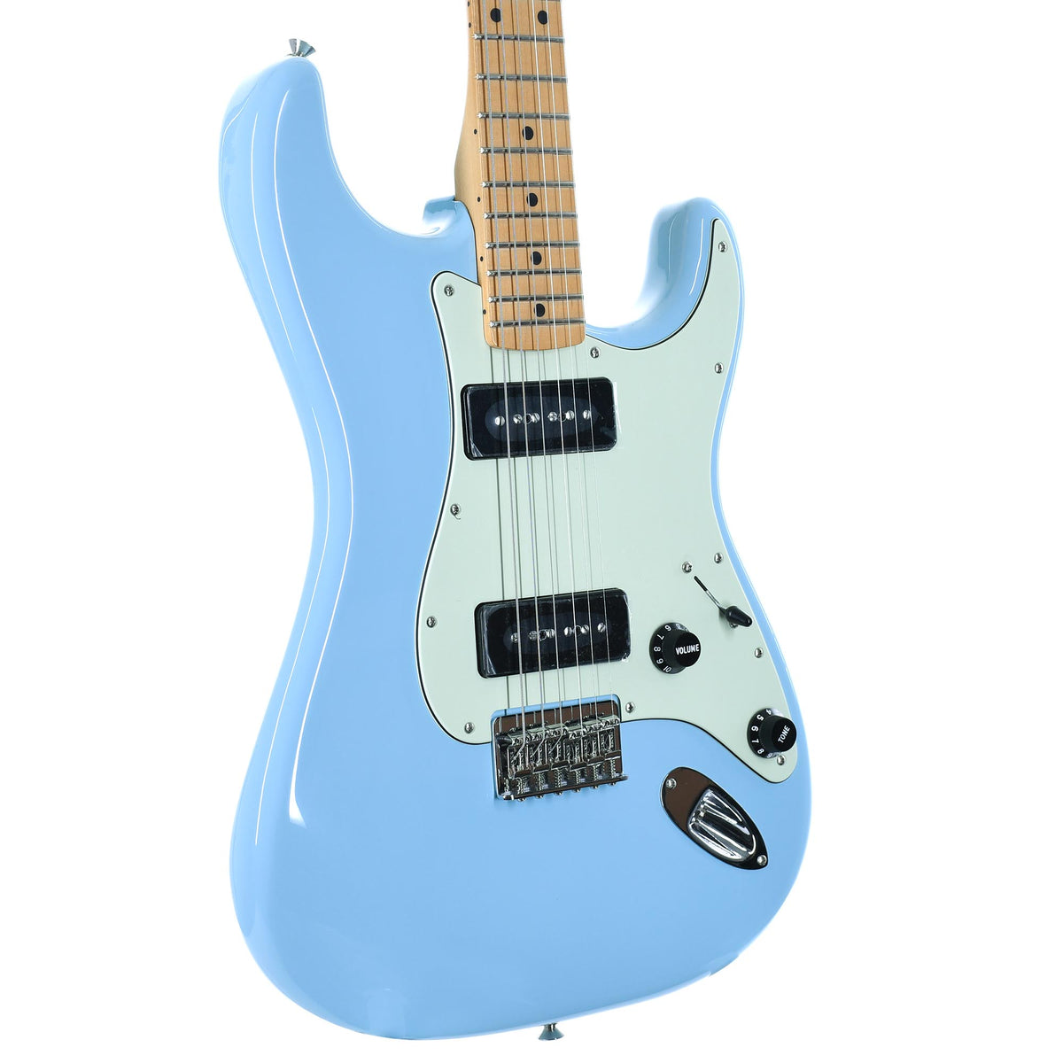 Fender Noventa Stratocaster Maple, Daphne Blue