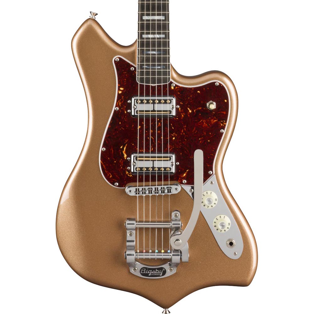 Fender Parallel Universe II Maverick Dorado Firemist Gold