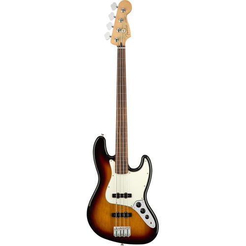 Fender Player Jazz Bass Fretless, Pau Ferro Fingerboard, 3 Color Sunburst