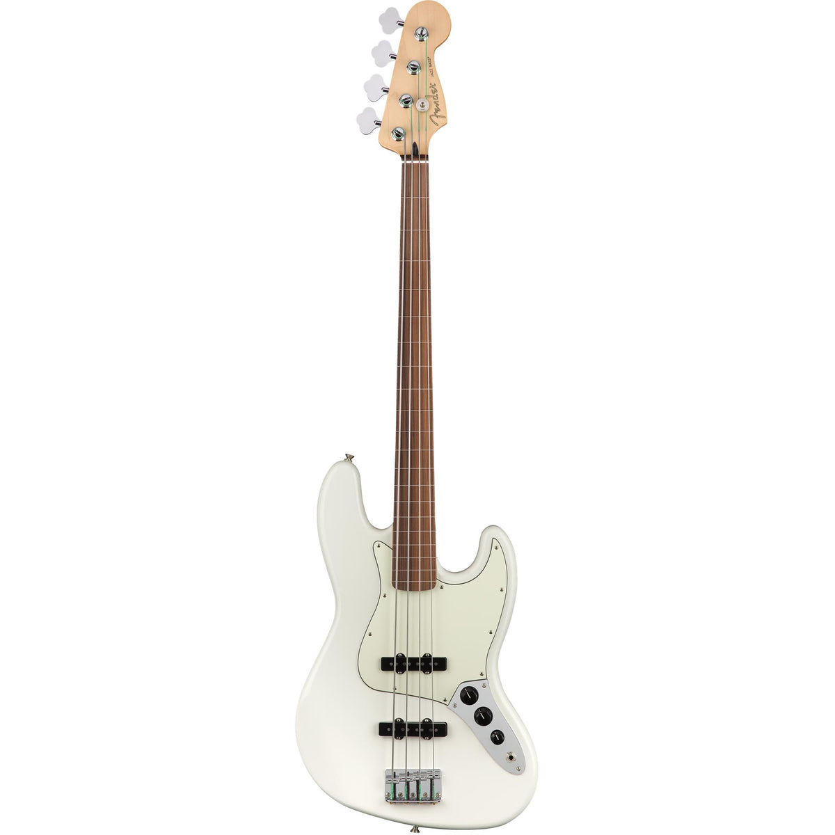 Fender Player Jazz Bass Fretless - Pau Ferro - Polar White