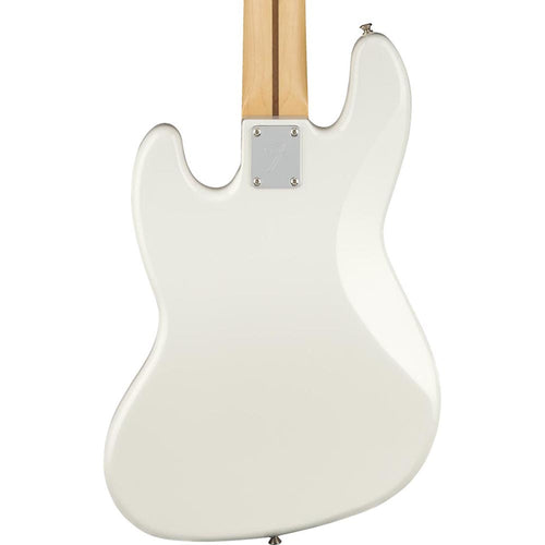 Fender Player Jazz Bass V Guitar, Pau Ferro, Polar White