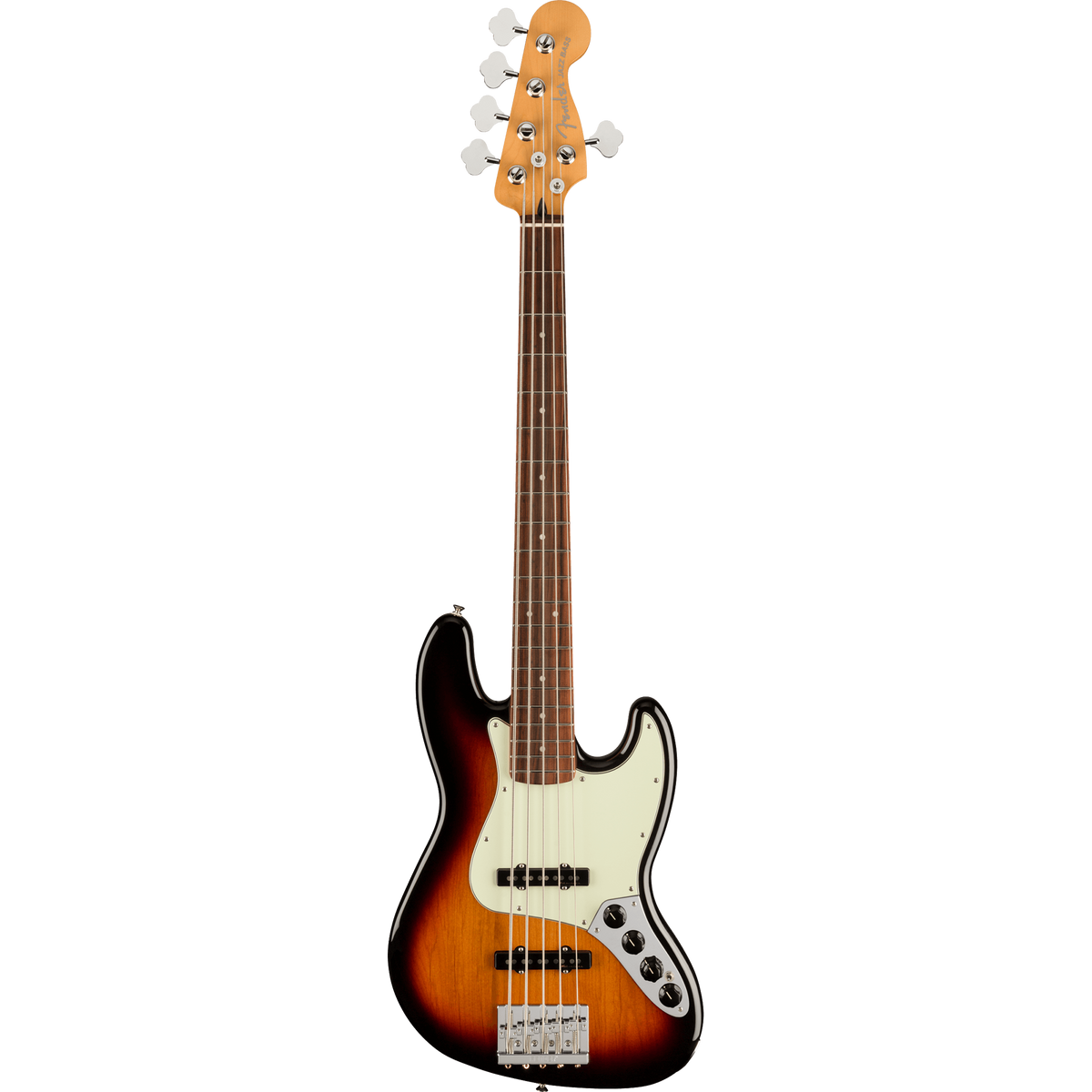 Fender Player Plus Jazz Bass V, Pau Ferro, 3-Tone Sunburst