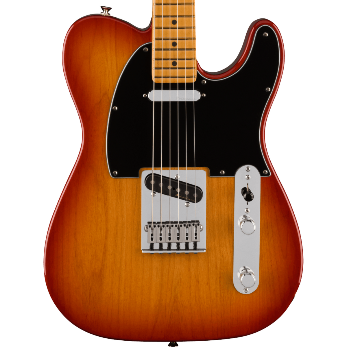 Fender Player Plus Telecaster Electric Guitar, Maple, Sienna Sunburst
