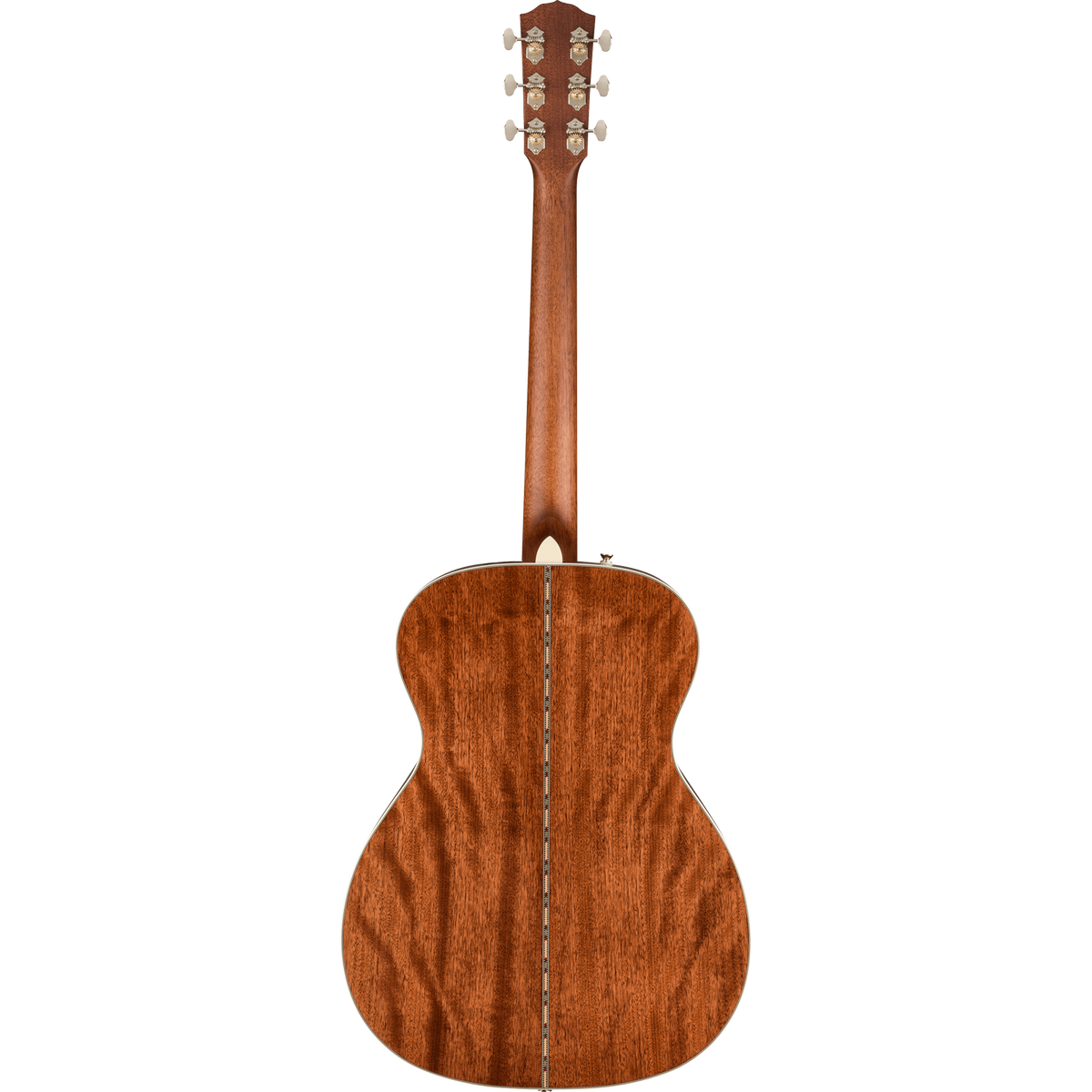 Fender PO-220E Orchestra Acoustic Guitar With Case, Ovangkol, Natural