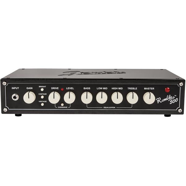 Fender Rumble 500 Head (V3) - Metallic Black