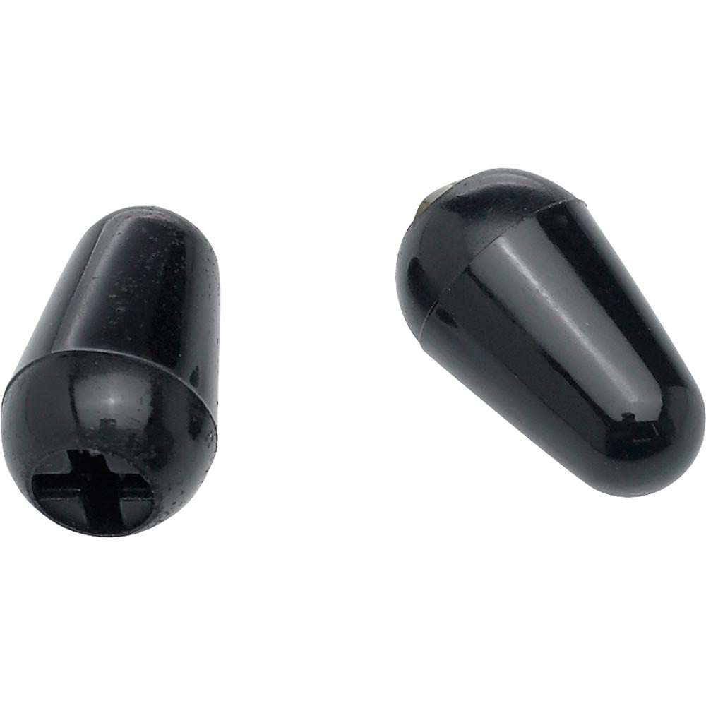 Fender Switch Tip, Most Strat Models, Black (2)