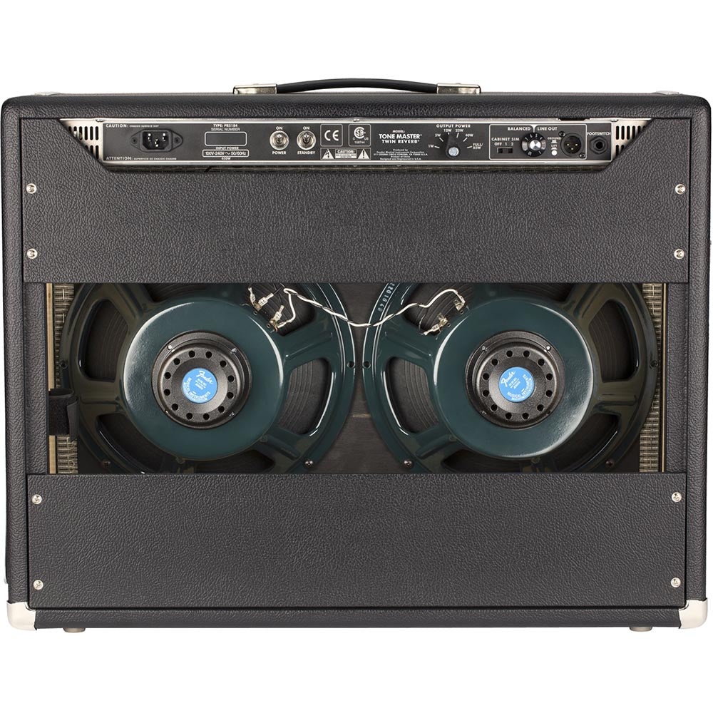 Fender Tone Master Twin Reverb Amplifier, 200W, Black