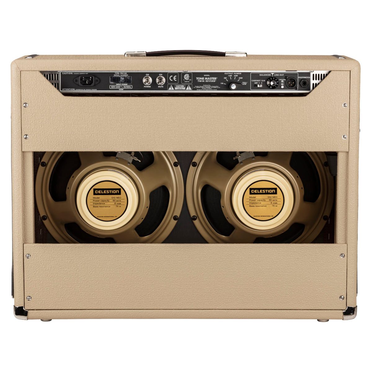 Fender Tone Master Twin Reverb, Blonde