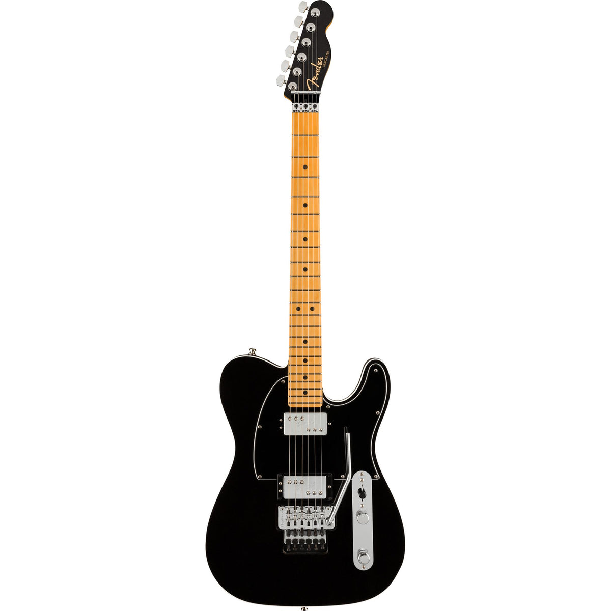 Fender Ultra Luxe Telecaster HH FR Maple, Mystic Black
