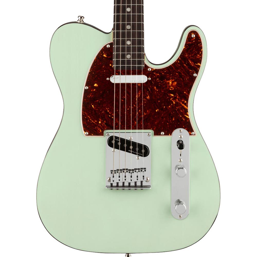 Fender Ultra Luxe Telecaster Rosewood, Transparent Surf Green