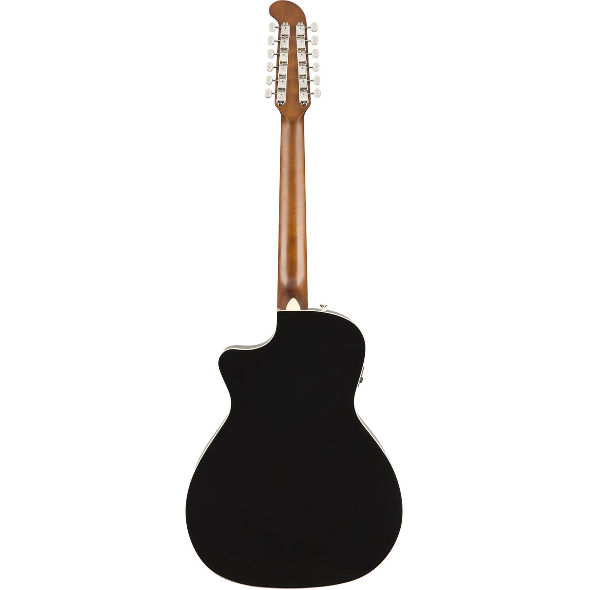 Fender Villager 12-String Acoustic Guitar, Black V3
