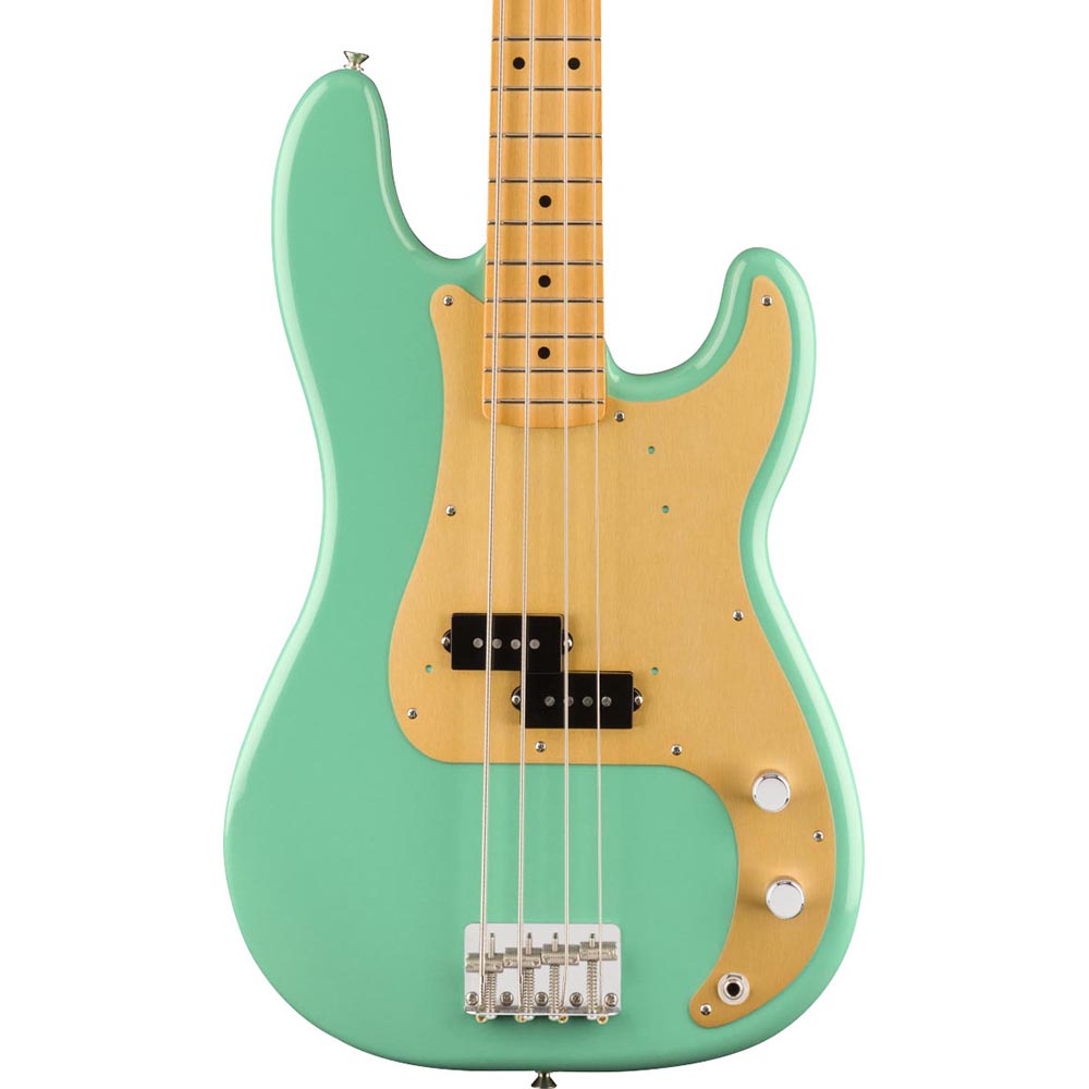 Fender Vintera '50s Precision Bass Guitar, Sea Foam Green