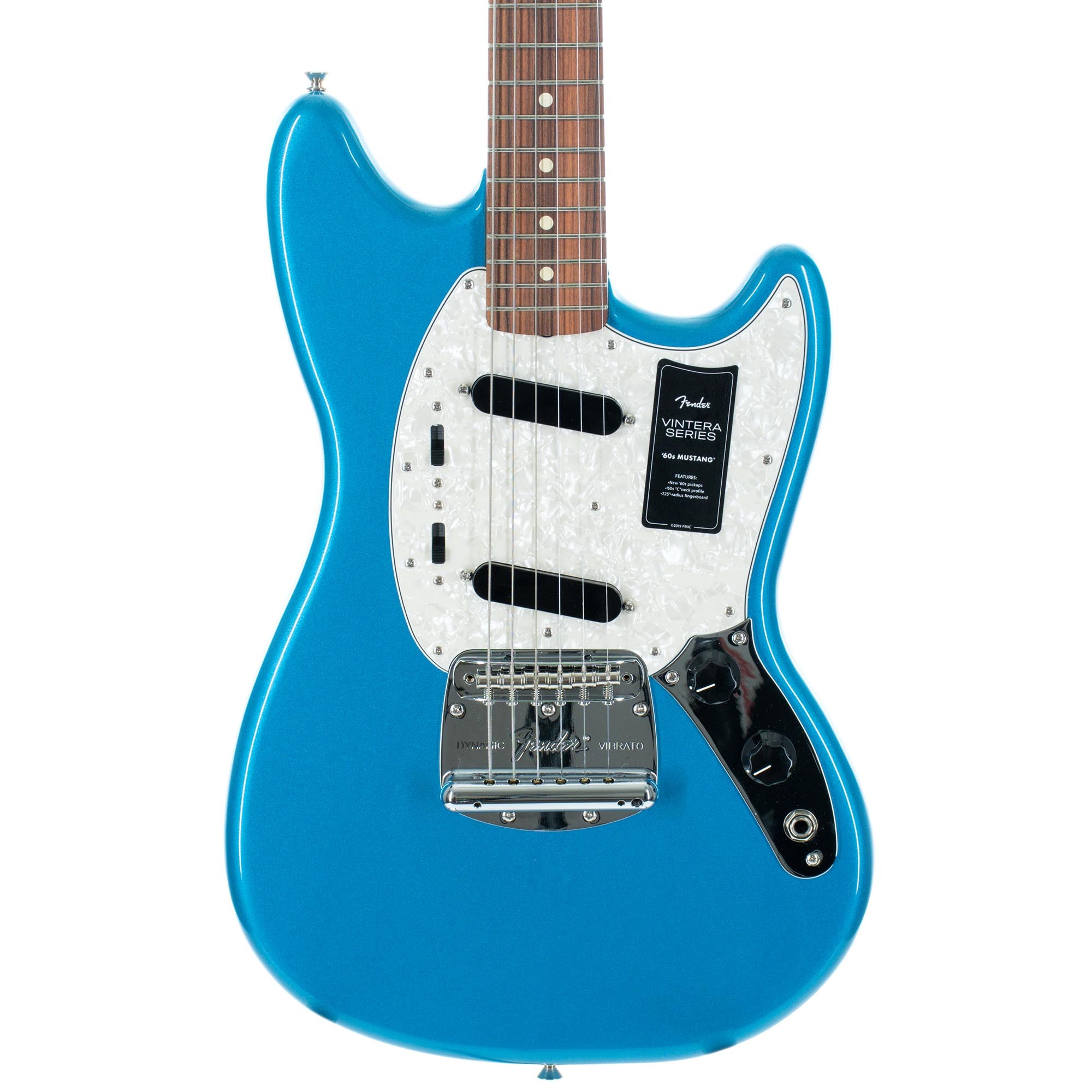 若者の大愛商品 Mustang Fender Vintera '60s ´60s Mustang Fender Pau Placid Ferro  Blue Lake Vintera Fingerboard Ferro Lake Placid Fingerboard Pau Blue 