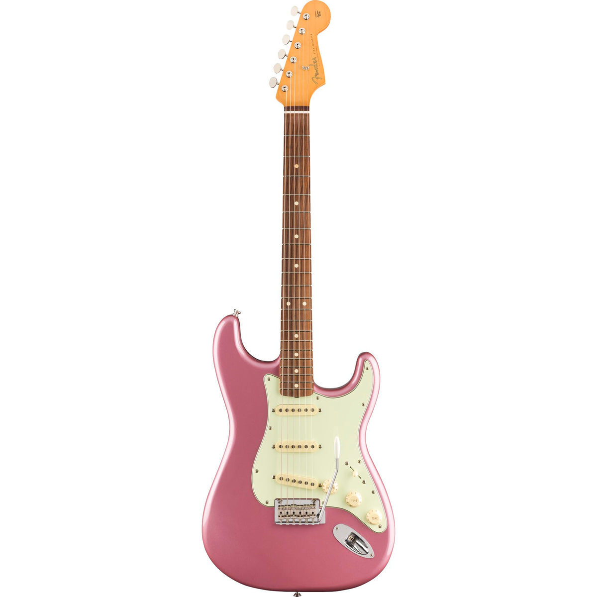 Fender Vintera '60s Stratocaster Modified Pau Ferro, Burgundy Mist Metallic
