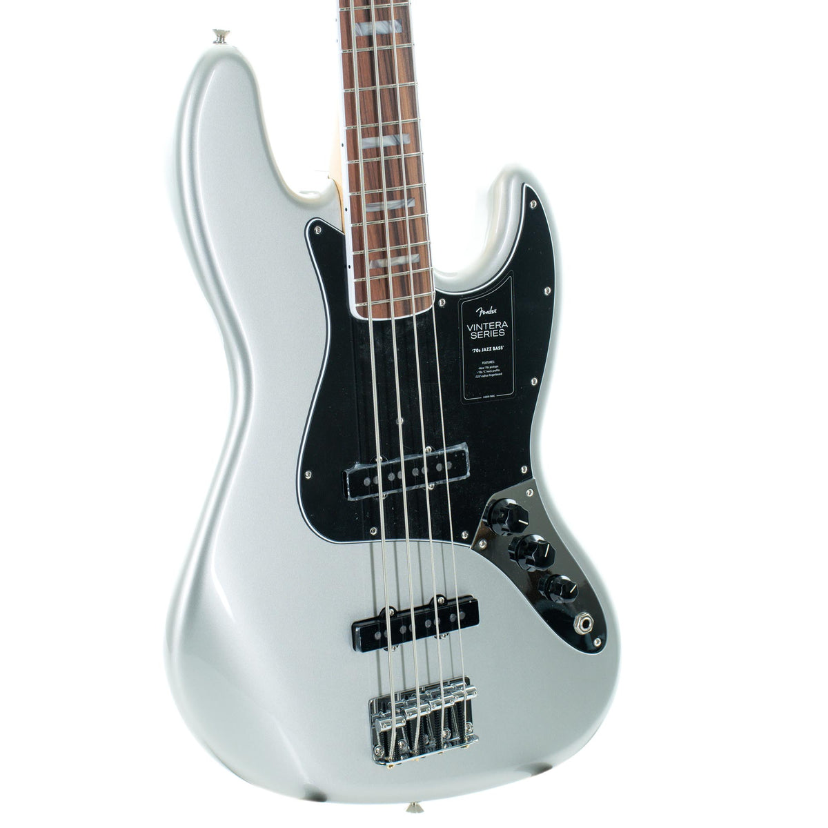 Fender Vintera '70s Jazz Bass Pau Ferro, Inca Silver
