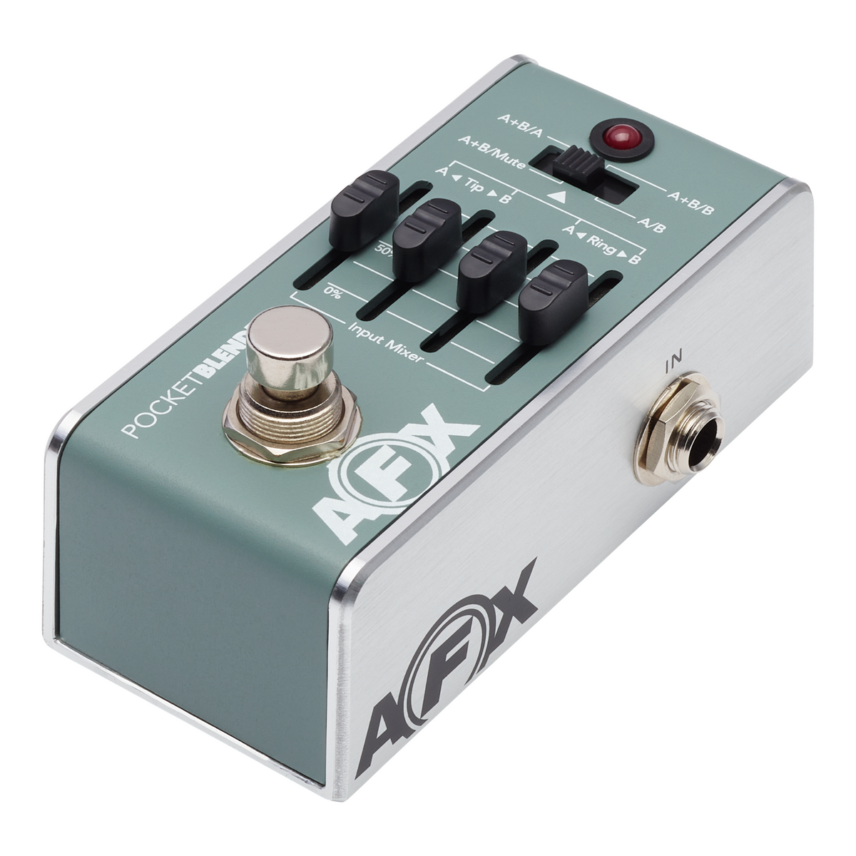 Fishman AFX Pocket Blender Mini A/B/Y and D.I. Guitar Effect Pedal