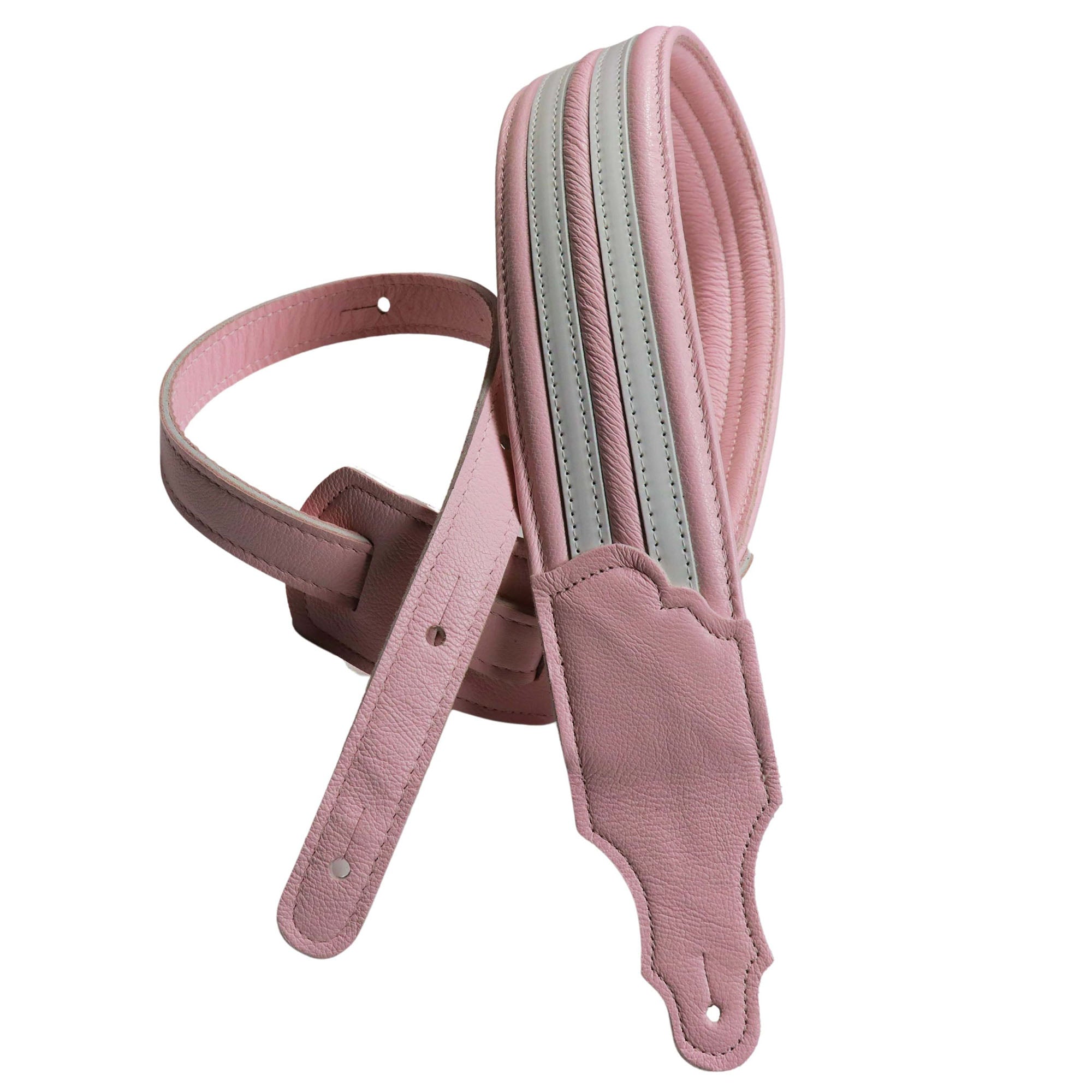 Guitar strap pink