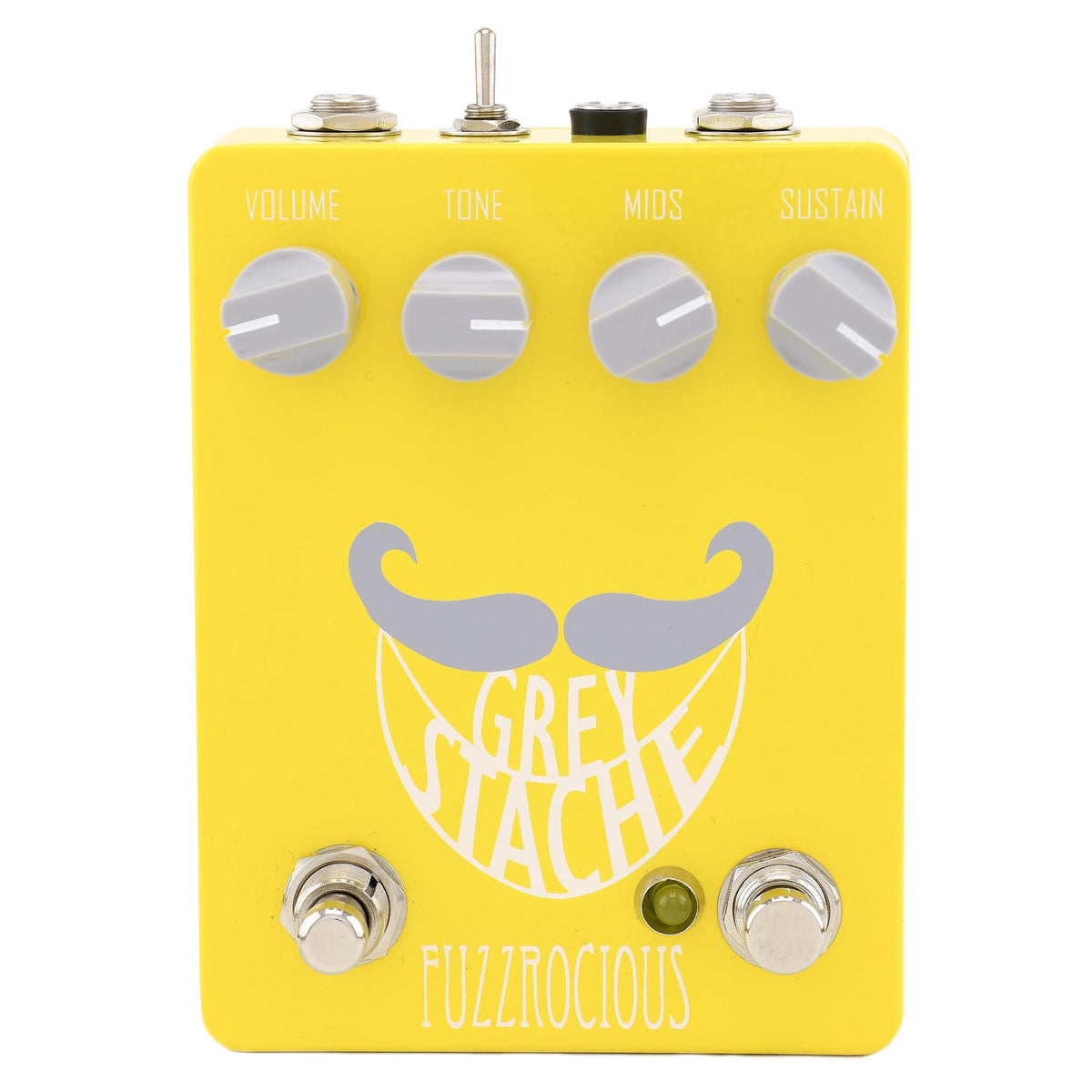 Fuzzrocious Grey Stache Fuzz - Diode & Oscillation Mods - Momentary Mod