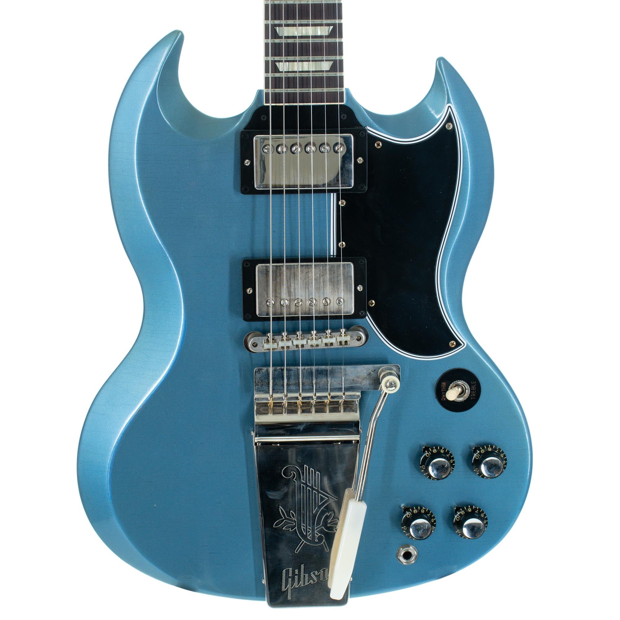 Hard Aged ‘65 SG replica Vibrola-unit Gibson Custom Shop 1964 SG Standard Reissue 
