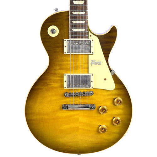 Gibson Custom 60th Anniversary 1959 Les Paul Standard Vos Green Lemon Fade