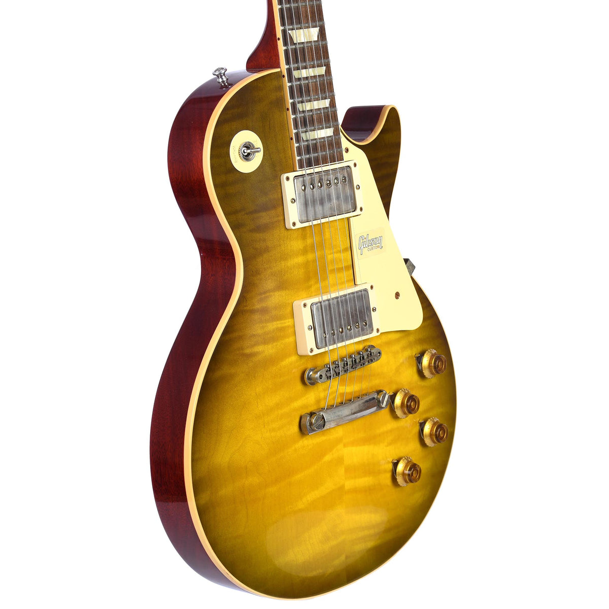 Gibson Custom 60th Anniversary 1959 Les Paul Standard Vos Green Lemon Fade