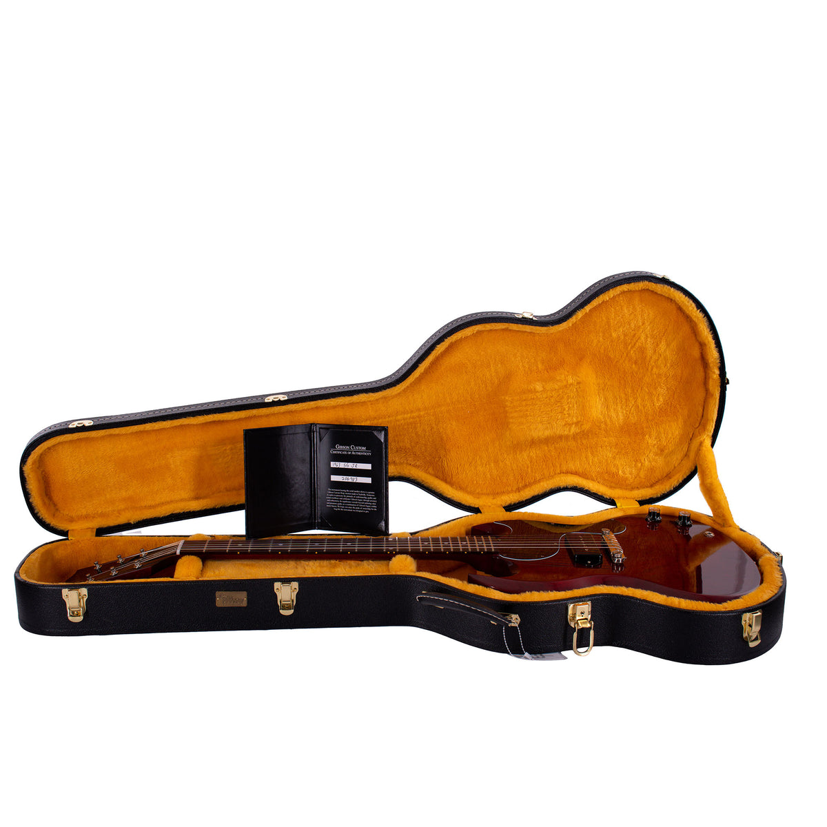 Gibson Custom Shop 1963 SG Junior Reissue, Lightning Bar, VOS Cherry Red