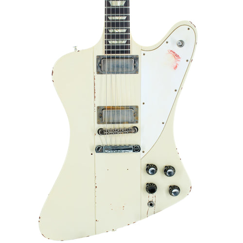 Gibson Custom Johnny Winter 1964 Firebird V, Murphy Lab Aged, Polaris White