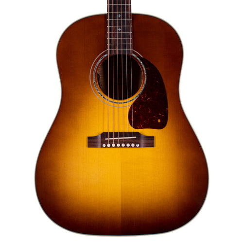 Gibson Custom Limited Edition J-45 Koa With Engelmann Spruce Top, Honeyburst, Acoustic Guitar