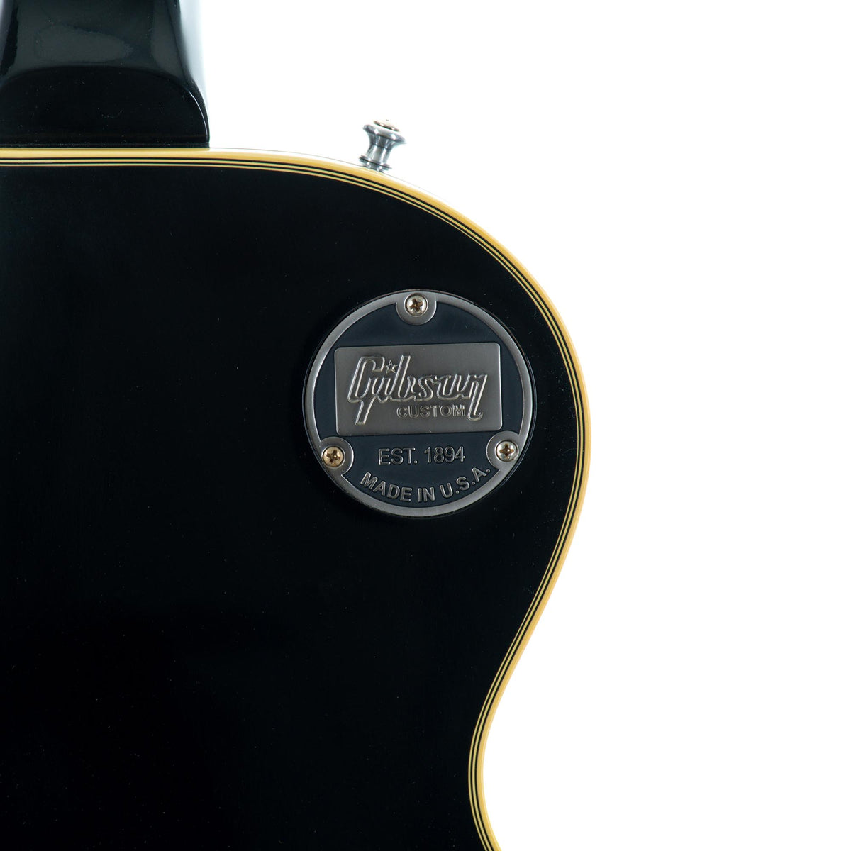 Gibson Custom M2M '68 Les Paul Custom Ebony VOS Aged Nickel Hardware