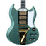 Gibson Custom SG Electric Guitar, Murphy Lab Light Aged Antique Pelham Blue, Maestro Vibrola Tailpiece